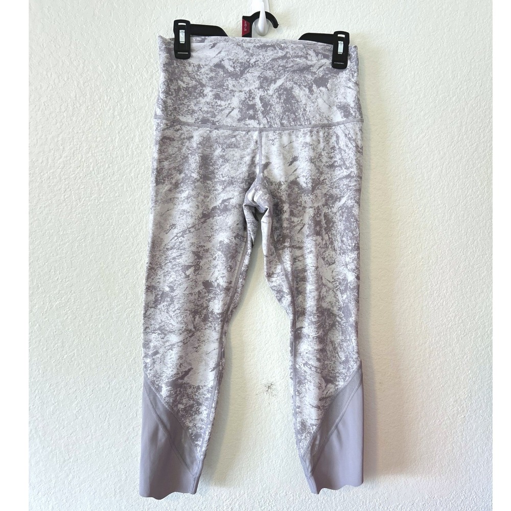 Lululemon Wunder Under Scalloped Hem High-Rise Crop 23" Luxtreme Roll Down SZ 8